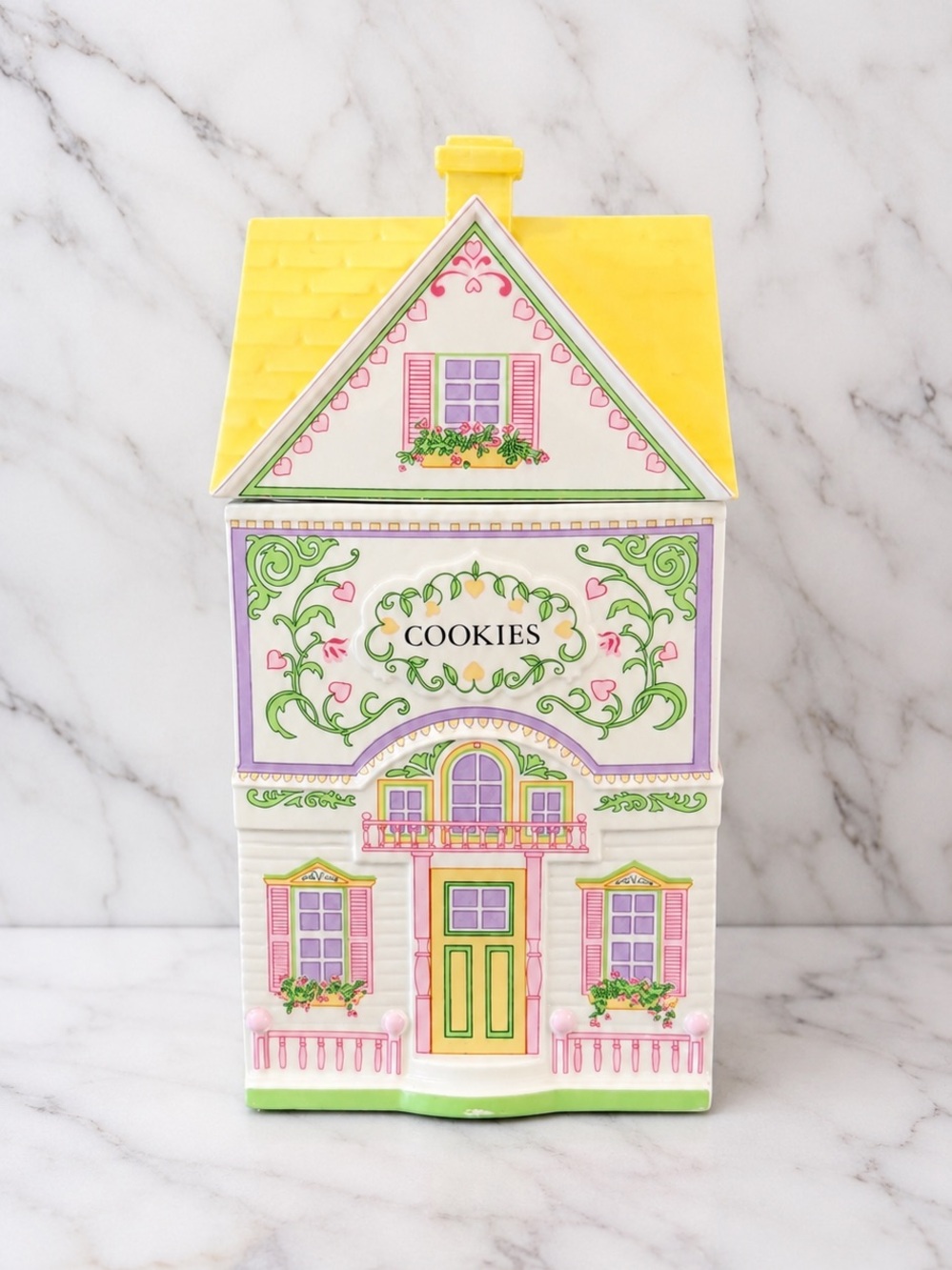 Lenox Spice Village Cookie Canister 1991 – Excellent Vintage Condition